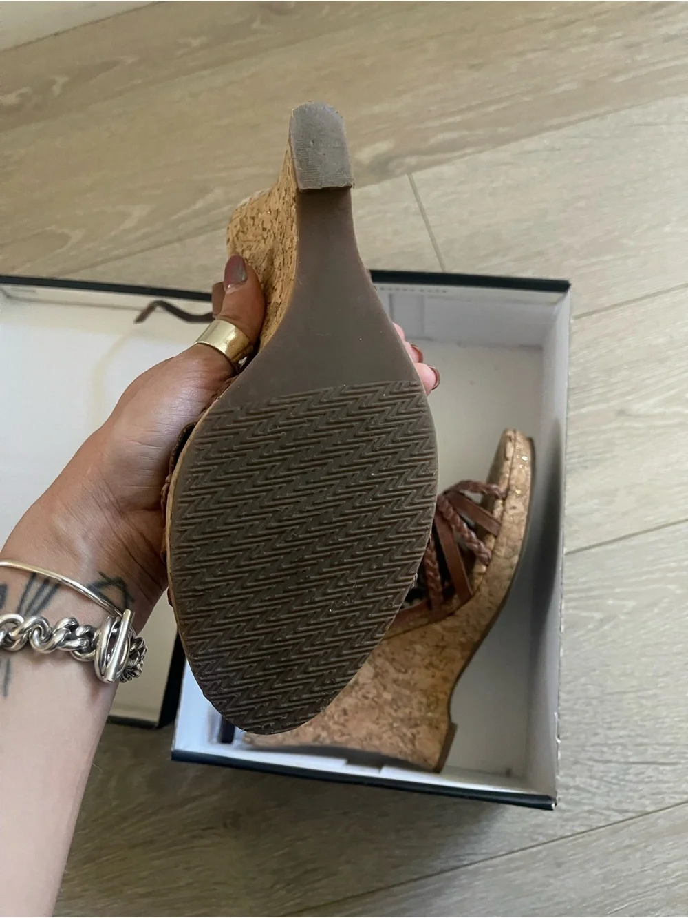 Carlos by Carlos Santana Rhythm Brown Wedges